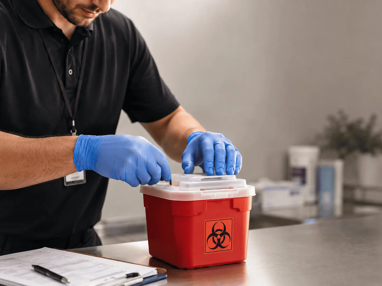 Why choose Sharps Waste Disposal in Ringold, OK